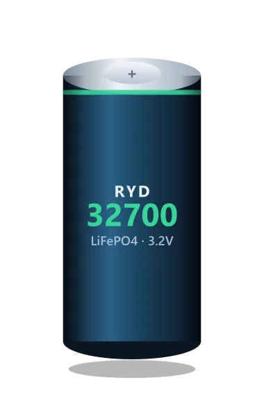 32700 Lithiumzelle — Ø32 × 70 mm