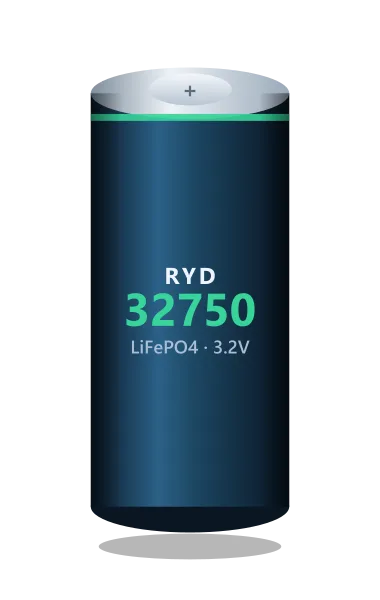 32750 Lithiumzelle — Ø32 × 75 mm